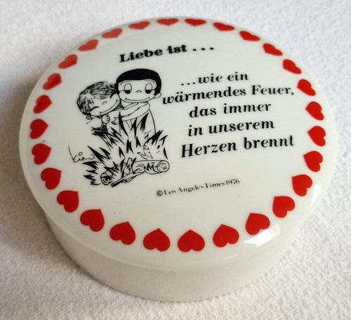 Liebe ist deckeldose - liebe,