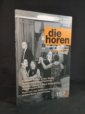 die horen Zeitschrift für