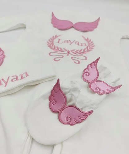 Baby set pink - namen, große
