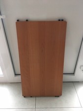 IKEA Niklas Regalboden Regalbrett Buche mit Haltern schwarz ca. 100 cm x  55 cm