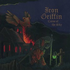 IRON GRIFFIN - CURSE OF THE SKY CD 2019 Pagan Altar Manilla Road Smoulder Legend