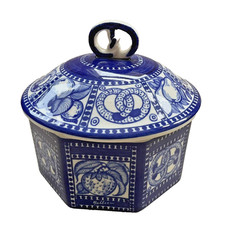 TOP Jugendstil Bahlsen Keksdose Gertrud Kraut 1914 Keramik Weihnachtsgeschenk