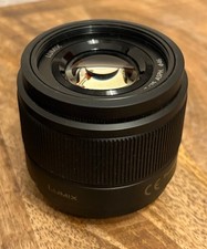 Panasonic Lumix G 25mm F/1.7 ASPH Lens Black H-H025 For Micro Four Thirds