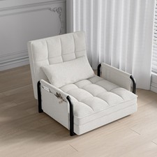 Schlafsessel,Relaxsessel Schlafsofa mit Bettfunktion Verstellbare Rückenlehne