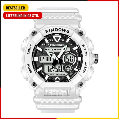 Pindows herren digitaluhr für - herren,