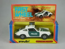 playart 1/25 Fast Wheel Porsche Polizei Hongkong Gama Blister Box 128611
