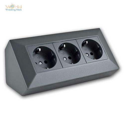 Fach steckdosenblock - 3-fach,
