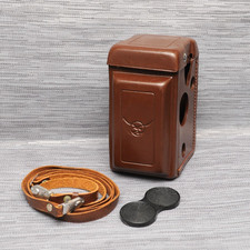 Originale Seagull 4 ( nicht 4A )Bereitschafstasche, Tragegurt und Objektivdeckel