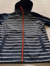 Topolino- Jacke- Kapuze- Dunkelblau-Hellgrau-Größe 98