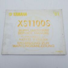 Yamaha XS 1100 S Werkstatthandbuch Ergänzung original Reparaturanleitung C0040
