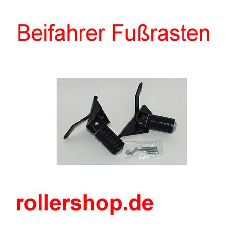 Fussrasten gummi klappbar - gummi,