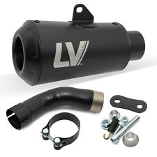 Endschalldämpfer LeoVince SLIP-ON SBK LV-10 FULL BLACK, Edelstahl für Kawasaki Z