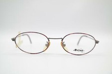 Vintage Sting 5048 Grau Mehrfarbig Oval Brille Brillengestell eyeglasses NOS