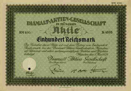 Diamalt 1929 münchen - diamalt, ag