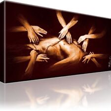 Akt Erotik Nude Abstrakt Bild Bilder Leinwand Wandbild Kunstdruck