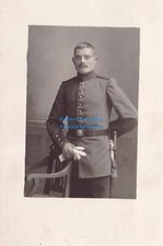 Foto-AK Soldat Schulterstücke beachten! Atelier Ravensburg