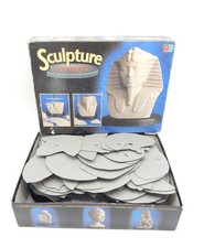 Pharao 3D Puzzle MB Sculpture mit Box 1995 lose gebraucht RETRO VINTAGE