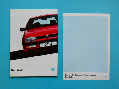 Prospekt katalog vw golf - -,