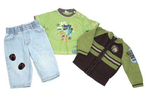 Dopodopo 3tlg jeans hose - dopodopo, jeans-hose