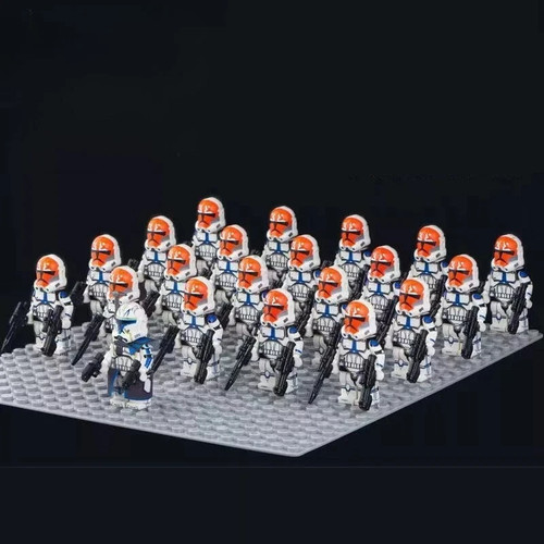 21x star wars 501st clone - star,