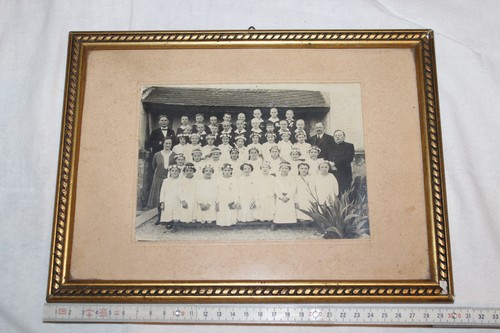 Altes foto kommunion vintage - altes,