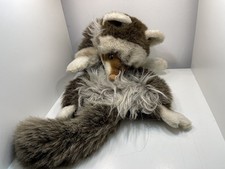 Steiff Tier Handpuppe Waschbär 47 cm - Top Zustand