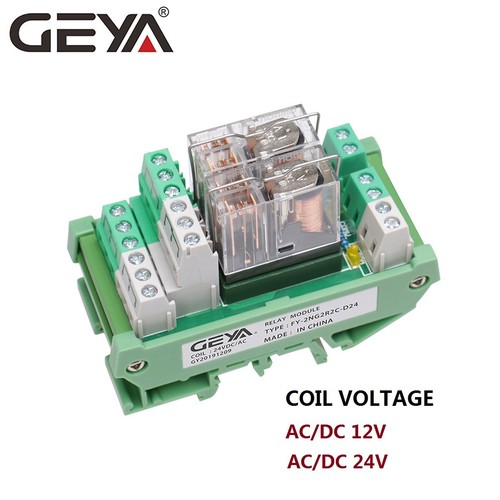 Geya kanal omron relaismodul - geya, 2-kanal-omron-relaismodul