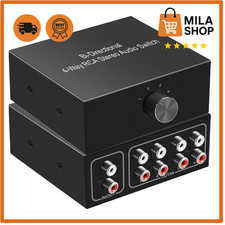 Cinch RCA L/R Audio Switch