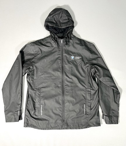 Bmw black sport rain jacket - jacket,