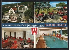 Ansichtskarte Bad Bocklet, Hotel-Kurpension und Café-Restaurant Kunzmann 