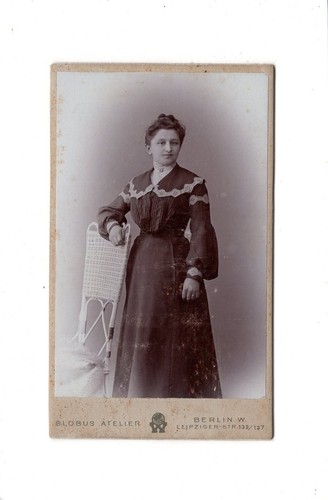 Cdv foto damenportrait - cdv, /