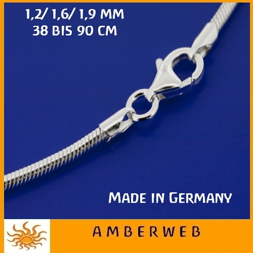 Silberkette schlangenkette - silberkette,
