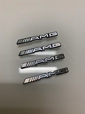 4x AMG Sticker Emblem Logo