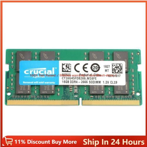 Crucial 16gb ddr4 - crucial, 2666