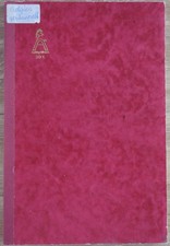 Briefmarkenalbum, Einsteckbuch, Einsteckalbum - Rot - 12 weiße Seiten A4