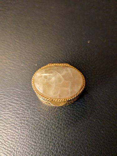 Vintage verzierte ovale