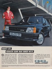 Opel Kadett D GT/E - Reklame
