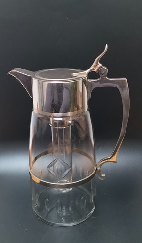 Glas karaffe art deco kalte - glas,
