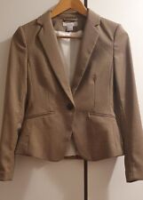 Damen Blazer Braun Kariert Von