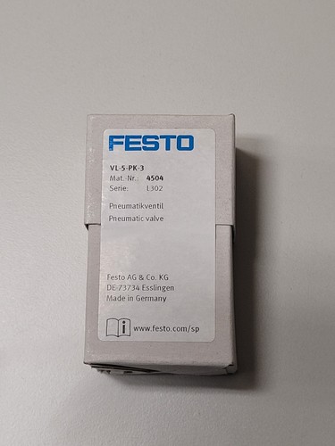 Festo pk 3 - festo, vl-5-pk-3