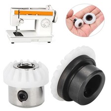 2Pcs Schwenkgetriebe Pinion Kunststoff Eisen Vertikale Welle Haushalt 974