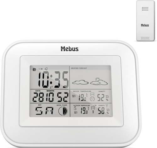 Mebus funk wetterstation - funk-wetterstation, mit
