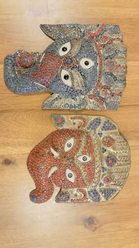 Ganesha masken handarbeit - ganesha,