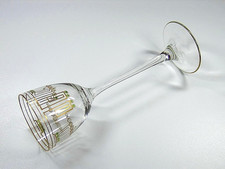 Hohes JUGENDSTIL Weinglas , um