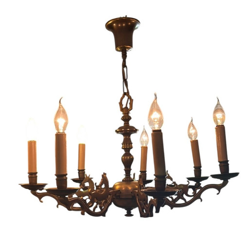 Kronleuchter flammig - kronleuchter, 8-flammig