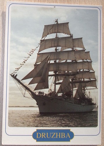 Windjammer druzhba segelschiff - windjammer,