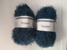 TENDER 100 g Strickwolle Wolle Stricken Häkeln Flauschgarn 14% Wolle - Neuwertig