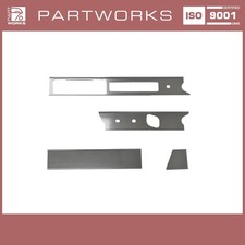 Zierleisten Armaturenbrett für PORSCHE 911 F Aluminium Blende SET V4