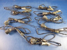 9 x ANTENNEN FÜR DAS  "  RUSSISCHE  KOMPANIEFUNKGERÄT  P-126  " .