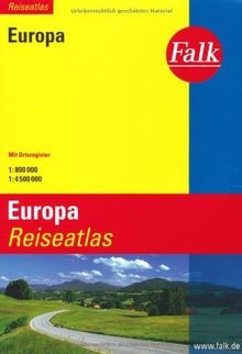 Falk reiseatlas europa - falk, 1:800
